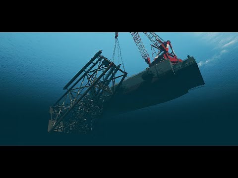 Offshore Jacket Installation Animation | Offshore Animation