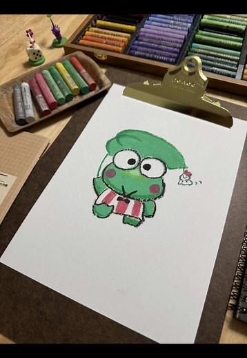 けろけろけろっぴを描こう！