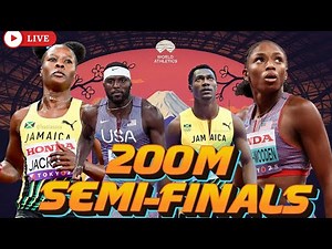 200M SEMI-FINALS LIVE| World Athletics Championships Tokyo 2025
