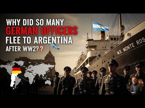 Why Did So Many German Officers Flee to Argentina after WW2?