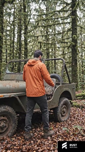 This Destroyed Jeep Came Back to Life Somehow #jeep #offroad #repairs #millionviews #foryou #shorts