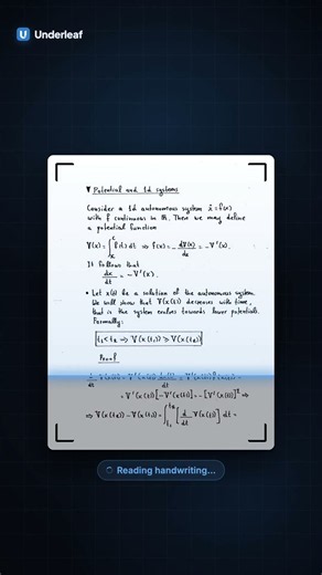 Never retype your notes again: handwriting → LaTeX #math #academia #maths #physics #stem #studytips