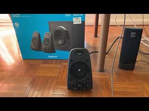 Logitech Z623 ( Connected to the TV / Sound Quality ) 2019 Video No 2