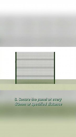 358 Clear View Security Fence Installation
