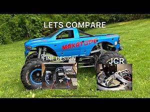 Primal RC “MAXATUDE” JCR vs Fine design comparison. #primal rc #raminator #JCR #￼Hobbywing