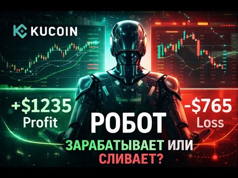 Крипто-роботы 🤖на KuCoin в 2025–2026 — миф или реальный инструмент заработка?🤑
