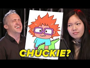 Animator Vs. Cartoonist Draw '90s Characters From Memory • Draw-Off