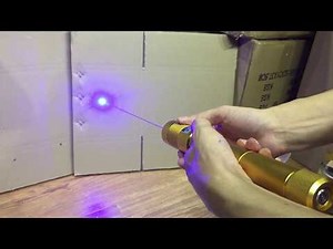 Real Burning Laser LIGHTSABER World Powerful Blue Laser Pointer Focusable Laser Pen Torch