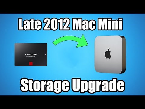 Late 2012 Mac Mini Storage Upgrade