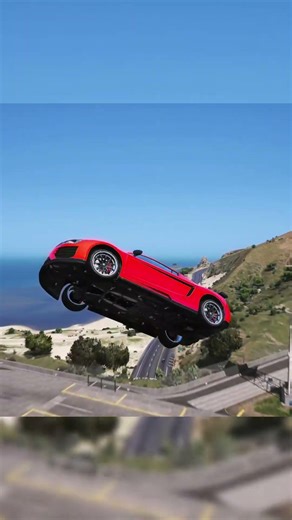Franklin’s Ultimate High-Speed Car Flip with a Perfect Safe Landing in GTA V