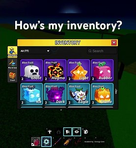 How is my inventory #bloxfruits #fruits #inventory