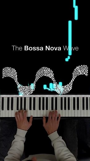 THE BOSSA NOVA WAVE | Piano POV 🌊🎹 #piano #bossanova #pianomusic