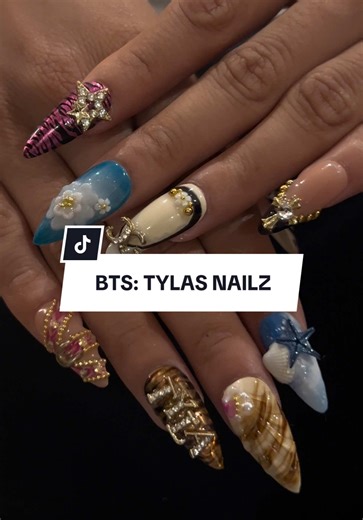 Such a beautiful moment for deepsdivinitynailz being the first nail tech in the MiddleEast to work with Tyla! You know it’s tyla approved, concert worthy, and durable for partaaayssss 🐅🐅 Tyla thank you for letting me party with you 🫶🏽 #wewannaparty #tylanails #tyla #middleeast #nailtechbahrain