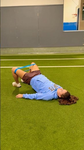 Glute Bridge to Abduction w/ Mini Band