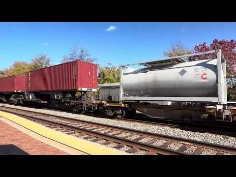 Sun Lights Up The Priority Intermodal I031 in Ashland, VA | 11/1/2025
