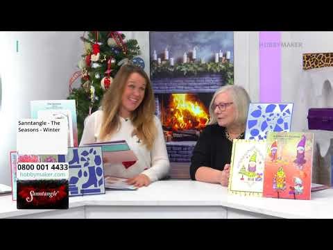 18/12/2025 - Sanntangle, Hunkydory, Encaustic Art, Crafter's Companion & Stamps Away
