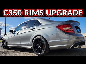 Rims Upgrade For My w204 c350 Mercedes Benz AMG Package