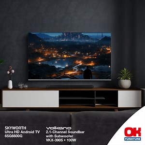 1.6K reactions · 23 comments | Creating an audio visual setup that blends with your space while delivering premium sound and picture quality is the ultimate win. Come in store and explore our audio visual offerings | OK Furniture Zambia | Facebook