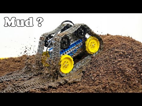 LEGO Tank vs Mud - Extreme Mud Climb Test | Smart Lego