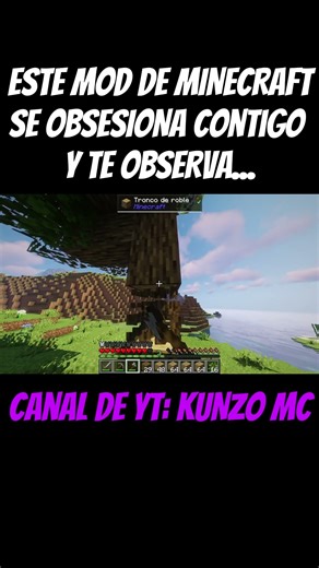 Probé el Mod de TERROR que te OBSERVA y PERSIGUE en Minecraft