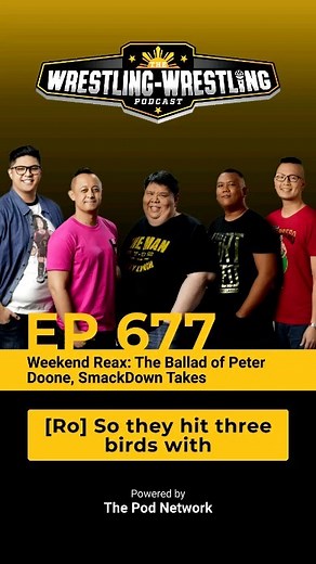 The Wrestling-Wrestling Podcast on Reels