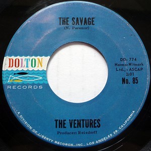 The Ventures - The Savage / The Chase