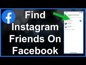 How To Find Instagram Friends On Facebook