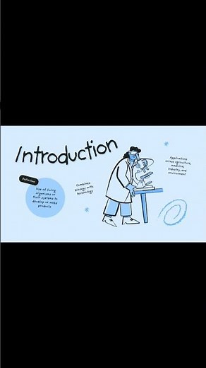 Biotechnology Explained in 60 Seconds 🔬 | Part 1 #scienceexplained #biotechnology #biologyfun