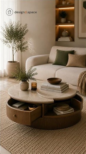 Aesthetic & Practical Coffee Table Ideas for Modern Homes ✨ | Living Room Trends 2026 #homedecor