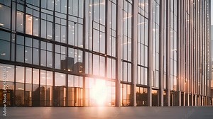 Modern office building business sustainable architecture urban project window design glass city corporate exterior structure facade center commercial futuristic downtown outdoors corporation company