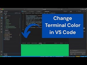 How to Change Terminal Color in VS Code (Quick & Simple)