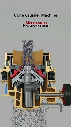 Basic Mechanisms of Cone Crusher Machine Working