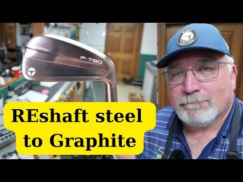 Reshaft Taylormade P790 "COPPER" irons