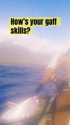How Are YOUR Gaff Skills? 😱⚒️ #shorts