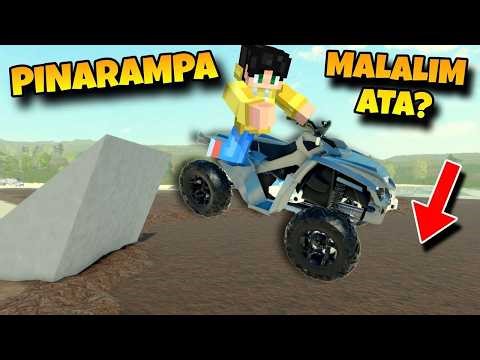 PINARAMPA KO ang ATV 4x4 sa PUTIKAN at NAG DELIVER sa GUBAT sa ROBLOX