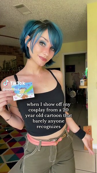 🗣️HER NAME IS MARIE KANKER🗣️ #mariekankercosplay #ededdneddycosplay #simplehalloweenideas #bluehaircharacters #bluehairhalloweencostumes #90skidsnowadults #cartoonnetworkkids #kankersister