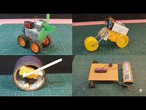 ​4 Amazing Inventions Using DC Motors! 😱