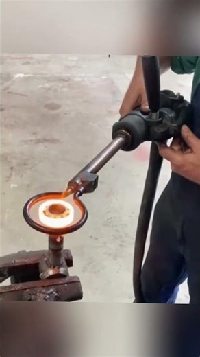 Install the bearing using a high-frequency heater.