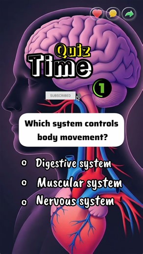 Human Body Quiz 🤔🧠💥#quizchallenge #quiz #humanbodyquiz#quiztime