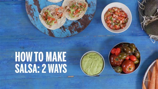 Pico De Gallo & Salsa Verde | Recipe