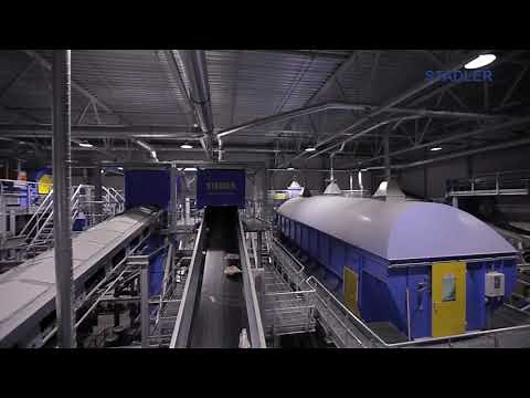 STADLER full-automated sorting plant for MSW