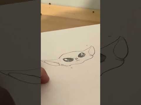 Grogu Step by Step Drawing Easy