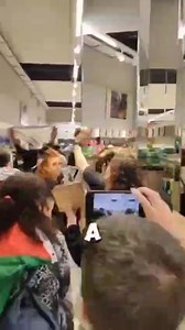 In Madrid, Spain, activists from @bds.madrid conducted a protest at Lidl, drawing attention to Israeli products and their connection to Israel’s actions in Gaza as part of a broader boycott movement | The Inside - Palestine | Facebook