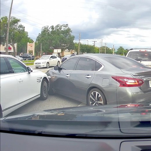 596K views · 7.8K reactions | Gray Car came out of the Walmart Parking lot | MegaDrivingSchool | Facebook