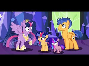 MLP [Next Gen] Flashlight Family(SpeedPaint)(Baseedit)