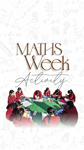 The Maths Week Assembly was organised on 22 December 2025 to emphasise the relevance of mathematics in daily life. The programme was held to commemorate the birth anniversary of the legendary Indian mathematician Srinivasa Ramanujan. It featured an engaging skit highlighting the practical use of maths in activities such as cricket, shopping, and budgeting. Students also presented the remarkable contributions of eminent mathematicians Aryabhata and Srinivasa Ramanujan, inspiring curiosity and int