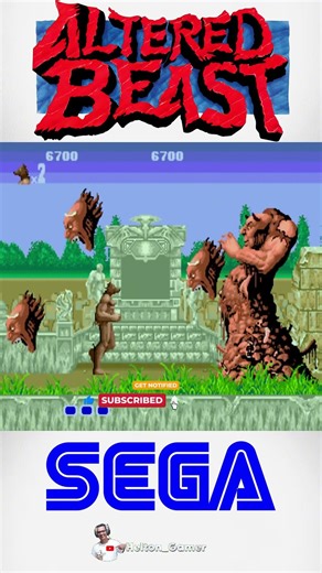 Altered Beast Mega Drive #retrogaming