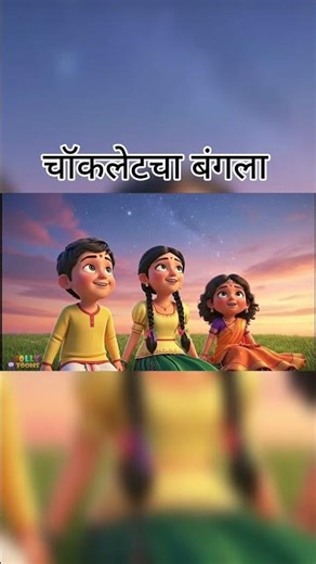 Chocolatecha Bangla चॉकलेटचा बंगला | Marathi Balgeet For Kids