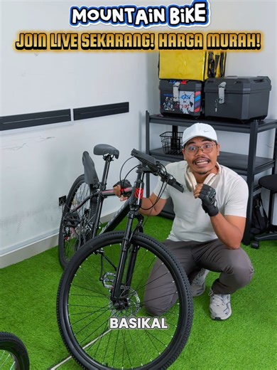 Full-Size Mountain Bike for All Heights