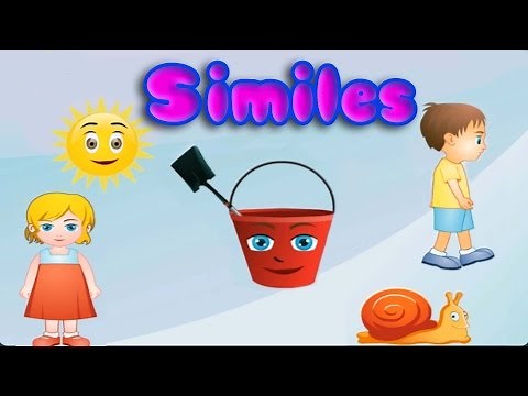 Figurative Language: Similes, Fun and Educational Game for Children